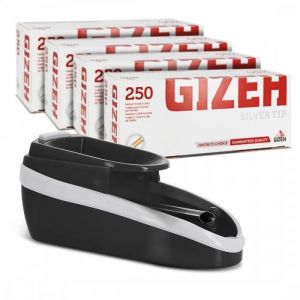 pack mini machine &agrave; tuber &eacute;lectrique et tubes gizeh