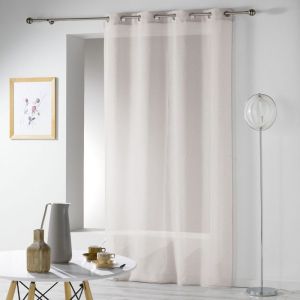 Rideau Voilage Telma 140x280cm Taupe