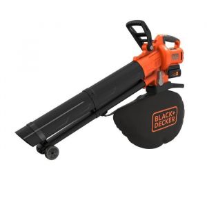 Aspirateur souffleur broyeur sans fil BLACK+DECKER - BCBLV3625L1-QW - 36V - Avec batterie 36 V - Sac 45L