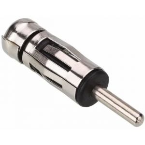 TOPALLI - Adaptateur Antenne Femelle Autoradio Voiture Universel Connecteur de ISO à DIN Compatible avec Convertisseur de Câble