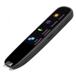 Vvikizy Stylo &agrave; num&eacute;risation WiFi WiFi Scanning Pen Smart Scan Traduction vocale de p&eacute;riph&eacute;riques entre 112 creatifs cadeau Noir