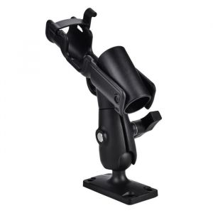 Zerone support de canne à pêche pour bateau Support de support de support de canne à pêche rotatif réglable pour bateau de