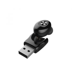 Oreillettes sans fil Bluetooth 5.0 st&eacute;r&eacute;o hi-fi son Sport Mini casque mains libres avec micro pour tous les [7B4EABA]