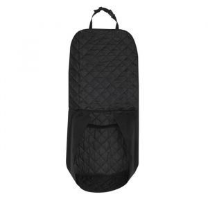 Housse de protection antid&eacute;rapante pour si&egrave;ge avant de voiture pour chien panier imperm&eacute;able noir
