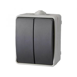 Double Va et Vient - GAO - Aquatop - IP54 &eacute;tanche r&eacute;sistant eau/poussi&egrave;re