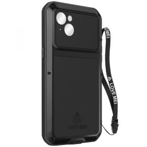 Coque - LOVE MEI - iPhone 14 - Antichoc - Étanche - Résistance 1.8m
