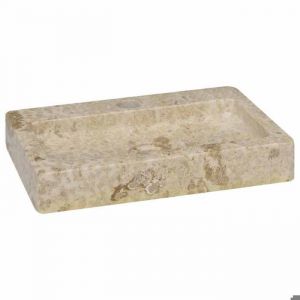 Évier Bassin moderne - Lavabo mural crème 38x24x65 cm marbre - Lavabo de salle de bain à vasque@1579891@