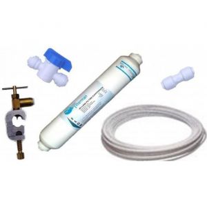 Water Filter Man Kit de raccord avec filtre &agrave; eau pour r&eacute;frig&eacute;rateur am&eacute;ricain