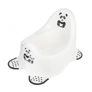 Millo b&eacute;b&eacute; - Pot b&eacute;b&eacute; - Vase de nuit b&eacute;b&eacute; pot b&eacute;b&eacute; dapprentissage ergonomique et anti-d&eacute;rapant - D&eacute;cor Panda