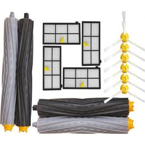 Filtre HEPA kit de remplacement pour brosse de remplacement pour iRobot Roomba 800 865 866 870 886 896 900 980 990