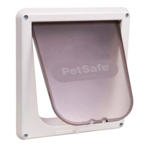 Chatiere - porte pour chat - trappe chat Petsafe - 299052 - Interieur 4 Voies de Verrouillage Porte Chat Blanc