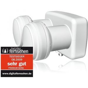 LNB Monoblock Single OPTICUM LMP-04H Double tete 1 sortie Astra/Hotbird