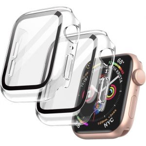 Coque de protection rigide Pack x2 pour Apple Watch 40mm Couleur Transparent Little Boutik©