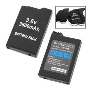 Batterie - PSP - 3.6V - 3600mAh - Noir - Haute qualit&eacute;