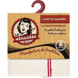 Lavette gaufr&eacute;e D: 30x70cm