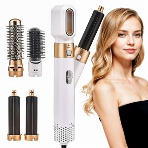 A Brosse soufflante 5 en 1 multifonction 1000W 220-240V 50-60Hz coiffage rapide soin professionnel chaleur constante fer &agrave; friser