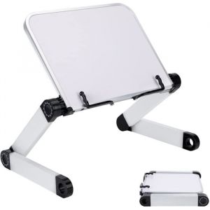 Support de Livre pour Lecture Réglable Pupitre Livre de Cuisine Ergonomique Lutrin Livre Hauteur et Angle Réglable Pliable pour Gran