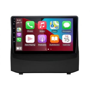 9 Android 13 autoradio GPS Navi WIFI 2+32G compatible pour Ford Fiesta MK6 bj. 2008-2016