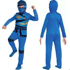 Costume - DISGUISE - Lego Ninjago JAY - 4-6 ans - Bleu - Combinaison avec capuche