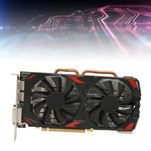 SURENHAP carte graphique 8 Go Carte graphique RX 580 8 Go GDDR5 256 bits Prise en charge 8K 2 ventilateurs informatique rangement