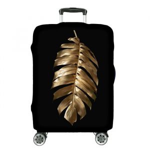 Housse de protection élastique Couverture pour valise Fullprint M Tigre Blanc-Noir