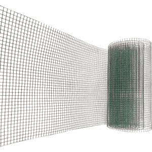 Grillage soud&eacute; plastifi&eacute; - FILIAC - Longueur 5 m - Hauteur 1 m - Maille 20 mm - Acier galvanis&eacute;