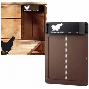 Porte de poulailler Automatique Kit Porte Automatique Poulailler Porte De Poulailler Automatique à Pile clapet Automatique p A7