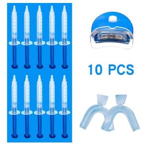 Kit de blanchiment des dents au peroxyde dentairekits de gel blanchissantéquipement dentaireproduits en polaire - 10 set[C793]