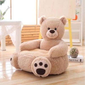 Fauteuil B&eacute;b&eacute; Canap&eacute; enfant en Peluche - Marque - Mod&egrave;le - Ours en Peluche - Coussin enfant