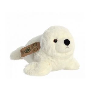 Jouet en peluche - AURORA - Phoque 30 cm Eco Nation - Blanc - Mixte - Enfant