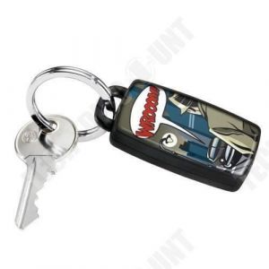 TD® Porte clé siffleur anti perte 30 mètres Localisateur Sonore Key Finder Repérage de clés et porte-clés fourni avec anneaux