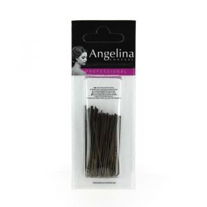 Shop Hair Lot &eacute;pingles neiges droites 45mm x50 Bronze