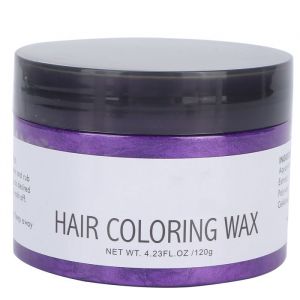 Cire colorante temporaire pour cheveux 120g pour hommes et femmes