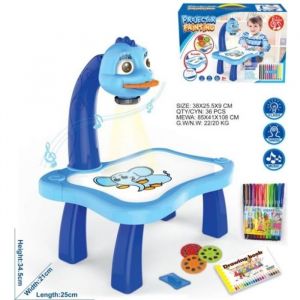 Kit Peinture - BLUE1 - Table de dessin - Jeu &eacute;ducatif - Ensemble de peinture - Pour enfants