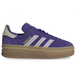 Chaussures - ADIDAS - Gazelle Bold W - Femme - Violet - Lacets - Plat
