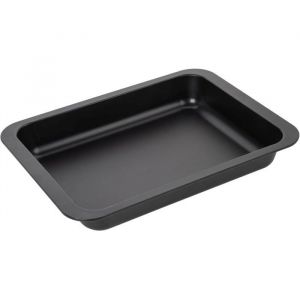7503 Plat De Cuisson Des Lasagnes Maison Plat &Agrave; Four Rectangle Plat Pour Lasagnes Et Gratins Acier Noir 36 X 27 X 5 Cm