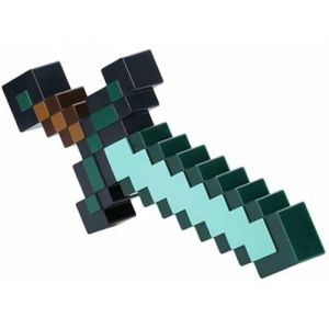 Lampe Épée de diamant Minecraft - Paladone - 3 modes de lumière dynamiques - Alimentation USB ou piles