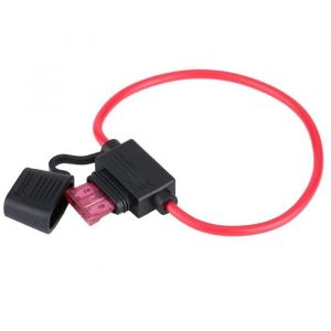 SURENHAP porte-fusible en ligne 10 pi&egrave;ces DC 12V 40A porte-fusible &agrave; lame standard pour voiture Auto Bike moto alarme