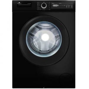 Lave-linge hublot CONTINENTAL EDISON CELL12140IBT - 12 kg - Largeur 596 cm - Classe A - 1400 trs/min - moteur induction - noir mat
