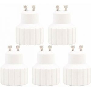 Adaptateur de douille de lampe GU10 vers GU10 pour ampoules halognes et LED couleurs multiples YYV