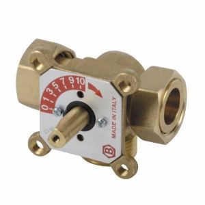 Vanne m&eacute;langeuse 3 voies - De Dietrich Chappee - FG1xFG1xM1 - M&eacute;tal - Femelle/Femelle - Int&eacute;rieur