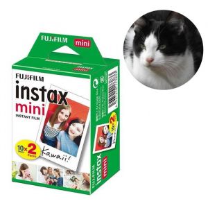 A Papier photo 86 x 54 cm Fujifilm Instax Mini Lot de 20 feuilles brillant pour Mini 11 9 40 90 7s 8 pour capturer vos souvenirs