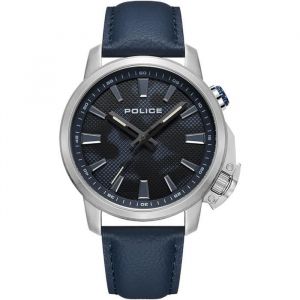 Montre - POLICE - Kavalan PEWJD2202703 - Homme - Quartz - Acier inoxydable - Bleu