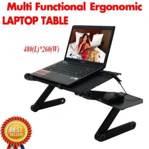 Support de Table multi fonctionnel ergonomique portable Mobile pour bureau lit canapé Portable ordinateur portable Table pliable pou