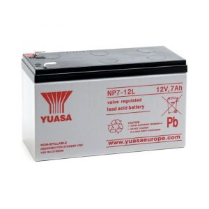 Yuasa - Batterie plomb AGM YUASA NP7-12L 12V 7Ah F6.35-Yuasa