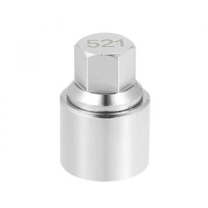 Écrou de roue X AUTOHAUX 521 Clé Démontage Serrure Douille Écrou Antivol de Roue Voiture pour VW Touareg Magotan Tiguan Phaeton