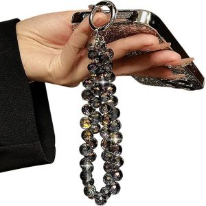 Chaîne Courte Pour Téléphone PortablePendentif À PaillettesPour Coque De Téléphone PortableBracelet Porte-Clés Pour Appareil Ph