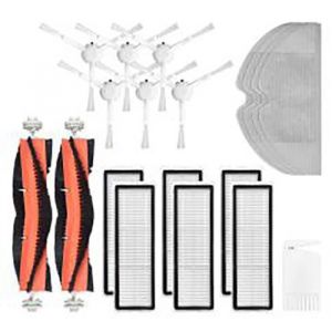 Lots de 16 daccessoires de nettoyage pour Xiaomi Dreame F9 Robot Aspirateur - Balai Rouleau Brosse Latérale Filtre Hepa
