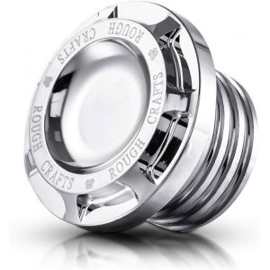Bouchon de réservoir de carburant en aluminium CNC pour moto Harley Sportster XL 1200 883 1996-2014