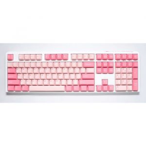 Clavier de jeu - DUCKY - One 3 Gossamer Pink - Mécanique - Rétroéclairé - Touches personnalisables